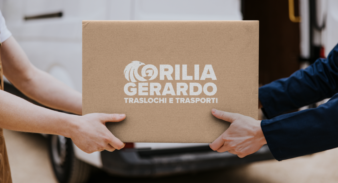 Scatolone Orilia Gerardo pronto per il trasporto